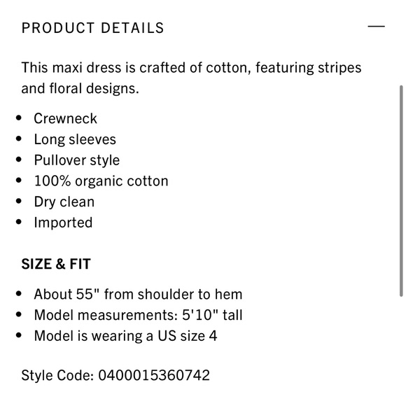 Munthe Nete Striped‎ Maxi Dress - Picture 11 of 11